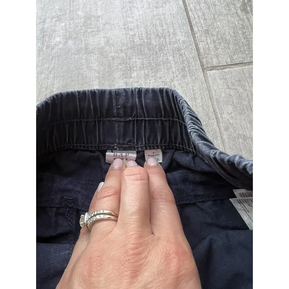 Gap Kids Boys Zip Away Jogger Jeans to Shorts Zip Off Pants S 6-7 Pull On READ!